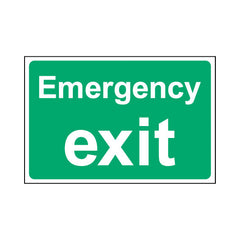 Emergency Exit - Landscape Sign EE085 EE LN1