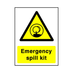 Emergency Spill Kit v2 - Portrait Sign - PT1 CD088 CD