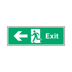 Exit Arrow Left - Landscape Sign EE011 EE LN3