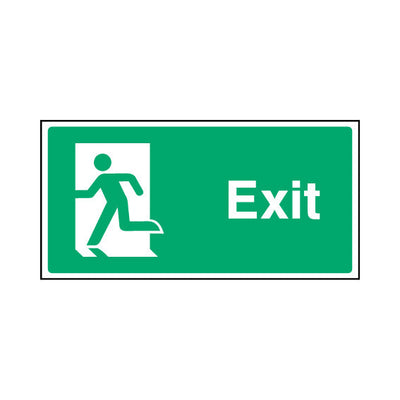 Exit & Icon Left - Landscape Sign EE034 EE LN2