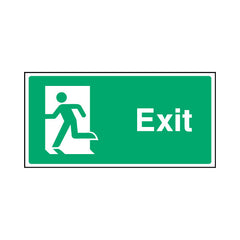 Exit & Icon Left - Landscape Sign EE034 EE LN2