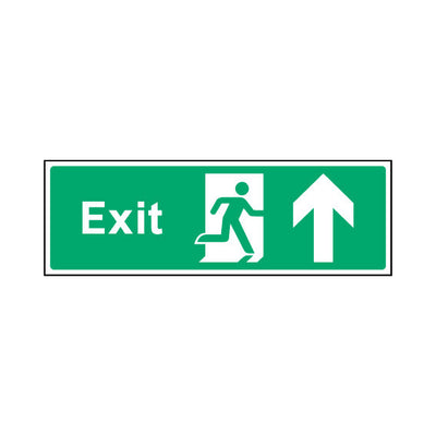Exit Up - Landscape Sign EE015 EE LN3