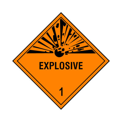 Explosive 1 - Sign DS031 DS DM1