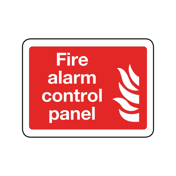 Fire Alarm Control Point Sign - One Printer