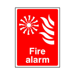 Fire Alarm V2 - Portrait Sign FE012 FE PT1