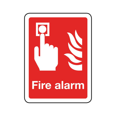 Fire Alarm Button Symbol Sign