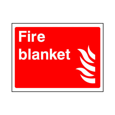 Fire Blanket - Landscape Sign FE048 FE LN1