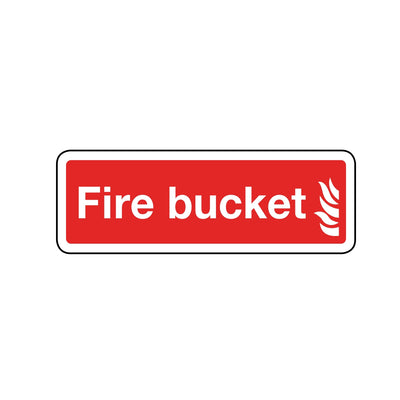 Fire Bucket Sign