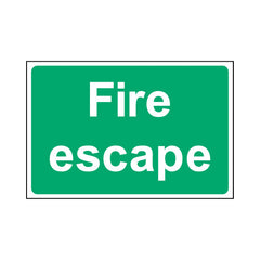 Fire Escape - Landscape Sign EE084 EE LN1