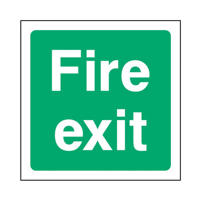 Fire Exit - Square Sign EE060 EE SQ1