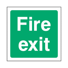 Fire Exit - Square Sign EE060 EE SQ1