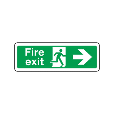 Fire Exit Right Sign