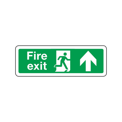 Fire Exit Up Sign