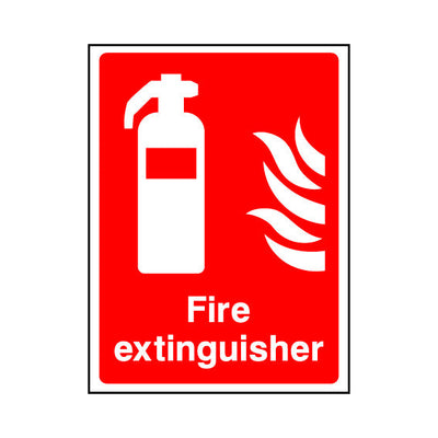 Fire Extinguisher - Portrait Sign FE007 FE PT1