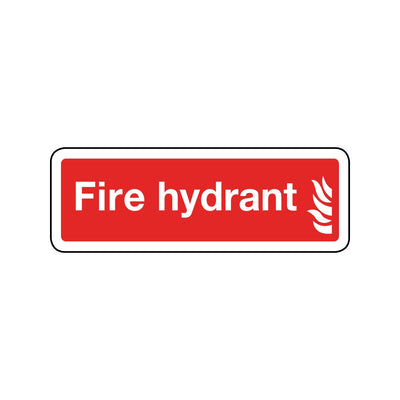 Fire Hydrant Sign