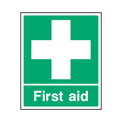 First Aid - Portrait Sign  FAD001 FAD PT1