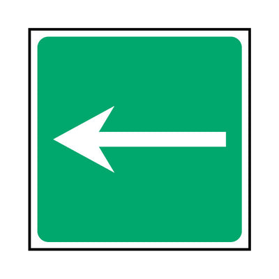 First Aid Arrow (left Or Right) - Icon Only - Square Sign  FAD021 FAD SQ1
