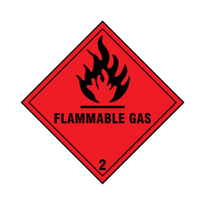 Flammable Gas 2 - Sign DS004 DS DM1