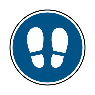 Foot Location Circle - Circle Sign FG029 FG CR1