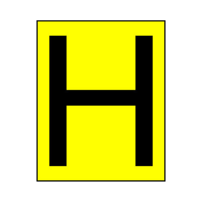 H Point - Portrait Sign FE027 FE PT1