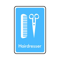 Hairdresser - Portrait Sign IS017 IS PT1