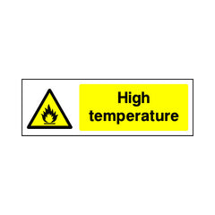 High Temperature - Landscape Sign FPH083 FPH LN3