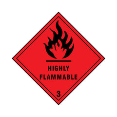 Highly Flammable 3 - Sign DS002 DS DM1