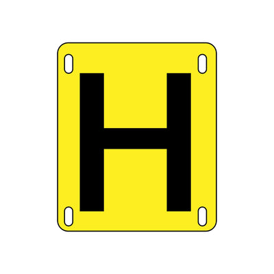 Hydrant Plates Sign