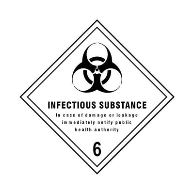 Infectious Substance 6 - Sign DS029 DS DM1