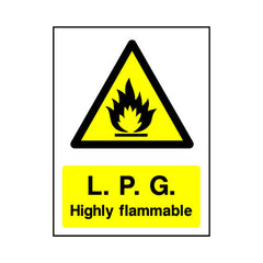 L.P.G. - Highly Flammable v2 - Portrait Sign - PT1 CD085 CD
