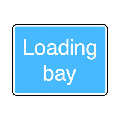 Loading Bay - Landscape Sign IS060 IS LN1