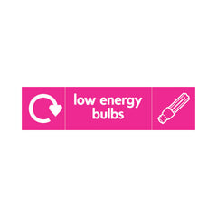 Low Energy Bulbs & Icon Recycling - Landscape Sign ER100 ER LN3