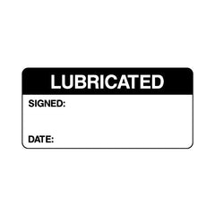 Lubricated - Signed & Date - Sticker Sheet v2 QCS064 QCS ST1