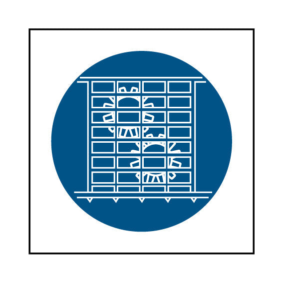 Machine Guards Must Be In Place - Machinery Mandatory Sign | UK Safety ...