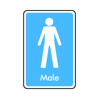 Male Toilet - Portrait Sign IS007 IS PT1