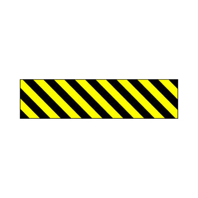 Max. Head Room Chevrons Left - Landscape Sign P020 PA LN3