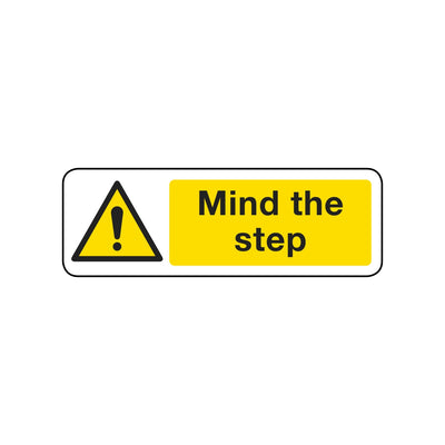 Mind The Step Sign