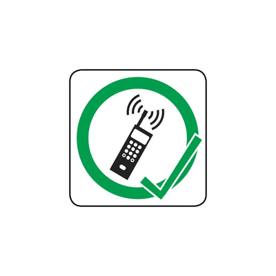 Mobile Phone Allow Sign