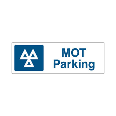 Mot Parking - Landscape Sign GS016 GS LN3