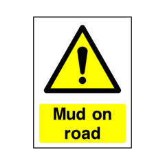 Mud On Road - Portrait Sign - PT1 CA059 CA