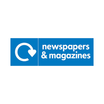 Newspapers & Magazines - Landscape Sign PAP004 PAP LN3