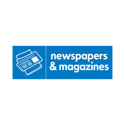 Newspapers & Magazines & Icon - Landscape Sign PAP013 PAP LN3