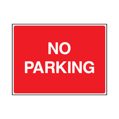 No Parking - Landscape Sign v3 ST018 ST LN1