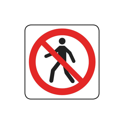 No Running - Symbol Sign