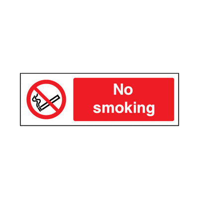 No Smoking - Landscape Sign SP003 SP LN3