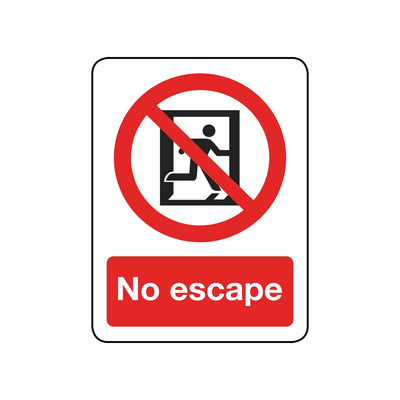 No Square - Round Sign