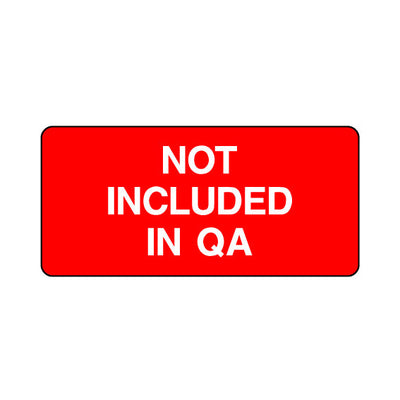 Not Included In QA - Sticker Sheet QCS039 QCS ST1