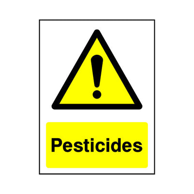 Pesticides - Portrait Sign - PT1 CA049 CA