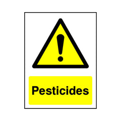 Pesticides - Portrait Sign - PT1 CA049 CA