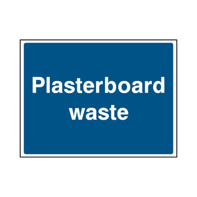 Plasterboard Waste - Landscape Sign - LN1 CN108 CN